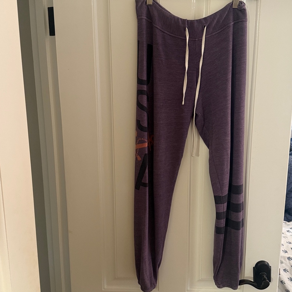 Sundry Joggers Sweatpants Size 1 (small) Purple
 Side Stripe &  USA, soft